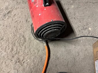 Plynové topidlo, topení - 2