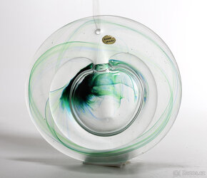 Váza hutní sklo - na pověšení - JIS Lučany - 2