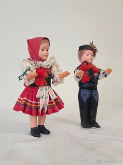 Retro panenky -- děvče a šohaj - 2