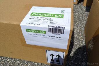 Škoda Rapid, Fabia 3, O1 RS -Nové 17 orig. alu Škoda - 2