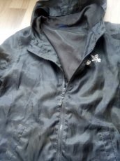 Sportovní černá bunda na jaro - podzim vel. 152 - 2