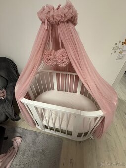 Ovalbed dětská postýlka - 2