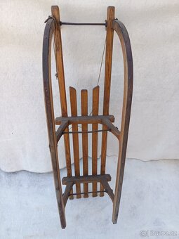 Retro sáně pro 2-3os. - 2