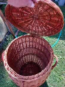 Proutěný koš - 2