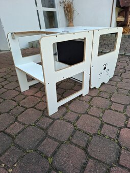 Učící věž + stoleček - 2