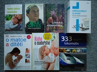 6) Prodám 31 knih - běh, ruční práce, mateřství, války... - 2