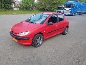 Peugeot 206 1.4hdi 50kw rok 12/2004 5ti dveří - 2