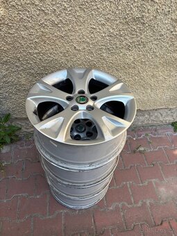 Alu Škoda 17”, 1Z0 601 025 Q, 7Jx17H2, ET54 - 2
