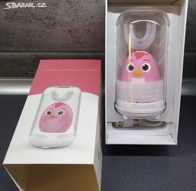 Elektrický dětský zubní kartáček ve tvaru U - 2 ks - 2