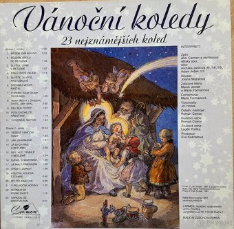 LP - Vánoční koledy - 23 nejznámějších koled - 2