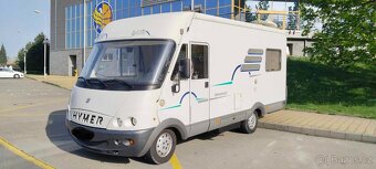 Fiat Ducato Hymer, klimatizace, francouzská postel,garáž - 2