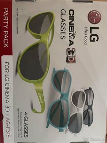 Nové LG AG-F315 (4x 3D brýle) - původně 649kč - 2