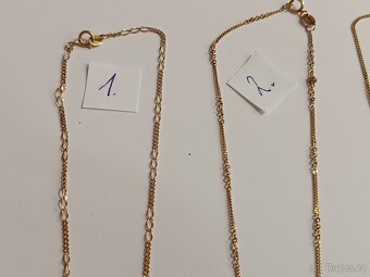 Zlatý řetízky 14kt 585/1000 - 2