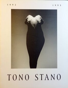Tono Stano 1992-1995. SET - plakát a katalog z výstavy - 2