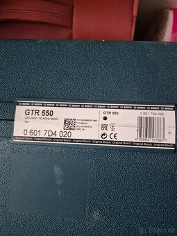 Bosch GTR 550 Proffesional bruska - 2