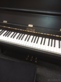 Piano, pianino, klavír Petrof - 2