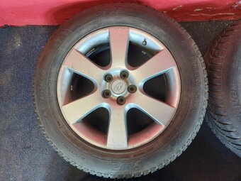 ALU disky originál Hyundai 5x114,3 R18 se zimními pneu 235/6 - 2