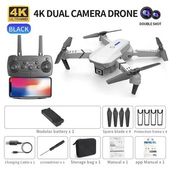 Dron s kamerou E 88 pro - 2