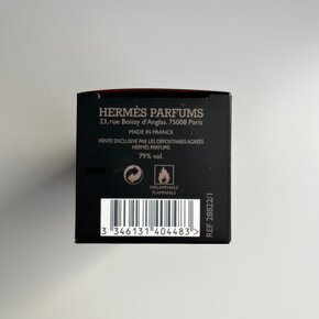 prázdný flakon od parfému Terre d'Hermès, 125 ml - 2