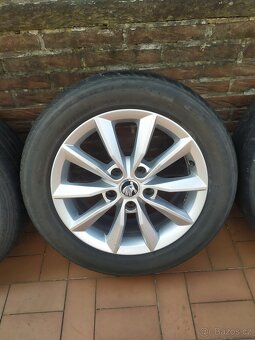 Alu kola 16" orig Škoda Octavia III - 2
