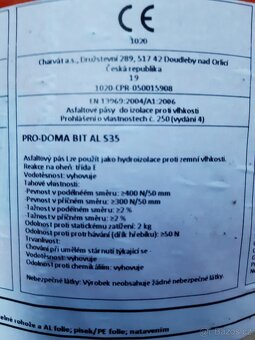 Ipa - lepenka protiradonová 10m. - 2