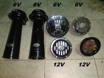 Klaxon Bosch 6v 12v. Tatra, Škoda, Praga... - 2