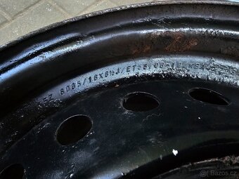 Plechové disky Honda Civic Accord R16 5x114,3 ET55 6,5J - 2