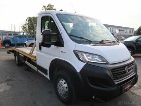 Fiat Ducato 2.3MTJ,118kW,NovéČR,serv.kn.,odtahový vůz - 2