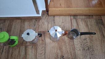 Moka konvice, džezva, frenchpress (kafetiér) - 2