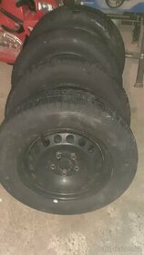 4ks nové zimní pneu 195/65 R15 včetně disků - 2