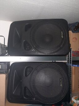 Reproduktory Skytec sp1500a + stojany Vonyx - 2