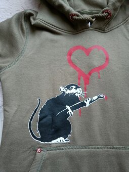 Banksy mikina Brandalised s klokankou, dámská, vel. S - 2