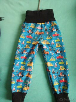 Softshellové zateplené kalhoty vel. 92 - 2