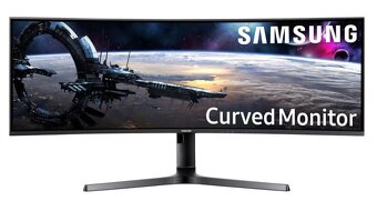 Samsung 43" C43J890 - curved 120Hz 3840x1200 herni LCD - 2