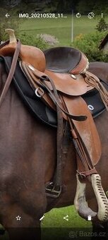 Westernové barelové sedlo - 2