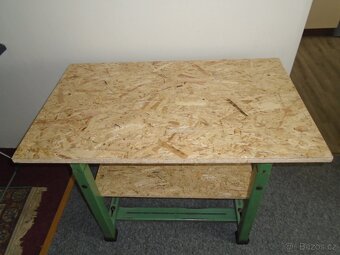 Pracovní, odkládací stůl, ponk do dílny, garáže - 2