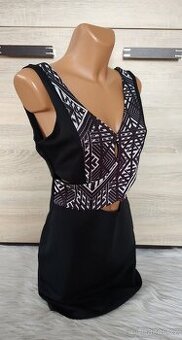 Černé šaty - L - 2