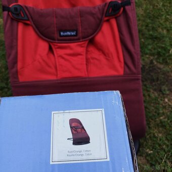 Babybjorn lehátko houpátko Balance Soft Rust/Orange Cotton - 2