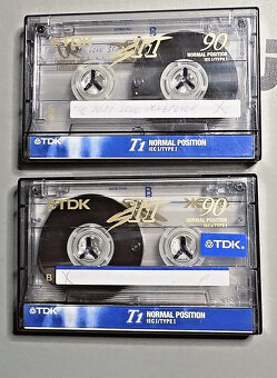 Prodám prázdné kazety MC, 4 x TDK 90 - 2