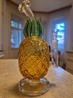 Skleněná vodní dýmka – Ananas - 2