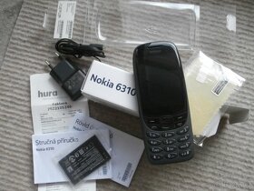 Telefon Nokia 6310 dual SIM, černý, záruční list - 2