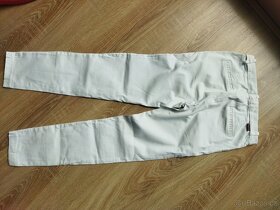 Zara kalhoty bílé 140 cm - 2