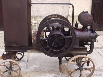 Stabilní motor, stabilák, lokomobila, parní stroj - 2