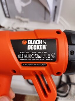Black&DeckerHorkovzdušná pistole 2000W/50-450/90-600°C - 2