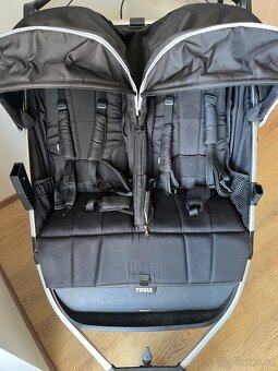 Dvojkočárek Thule Urban Glide 2 Double Black - 2