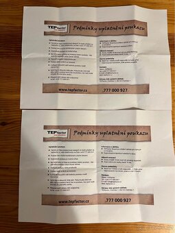 Dva poukazy Tep Factor, hra Boyard - 2