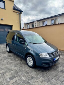 VW CADDY KOMBI LIFE FUEL 2.0BA+CNG ČR N.STK PO SERVISU TAŽ. - 2