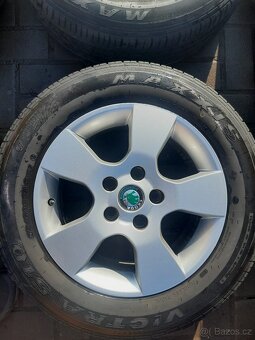 Alu kola hlinikově disky Škoda Octavia 2 6,5x15 et 50 5x112 - 2