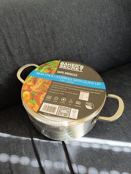 Hrnec Bakers Secret, nepřilnavý, s poklici, 24cm, 4,5L - 2