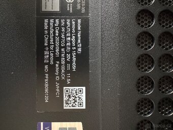 Lenovo Legion 5-15ARH05H (82B1004UCK) - 2